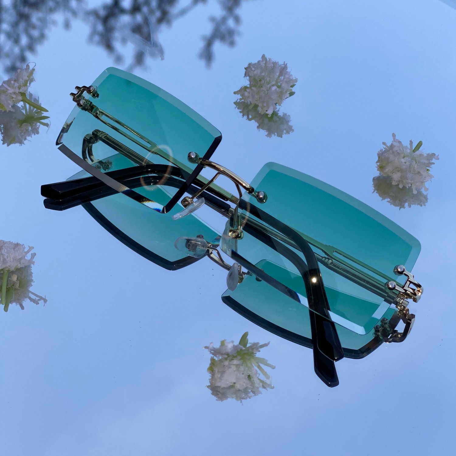 Image of Turquoise Turtle Shades