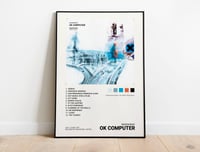 Image 1 of Radiohead - OK Computer Album Cover Poster