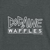 Image 2 of Cocaine & Waffles Podcast T-Shirt - Gray