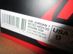 Image of Air Jordan I (1) Retro High OG "Shadow 2.0" 