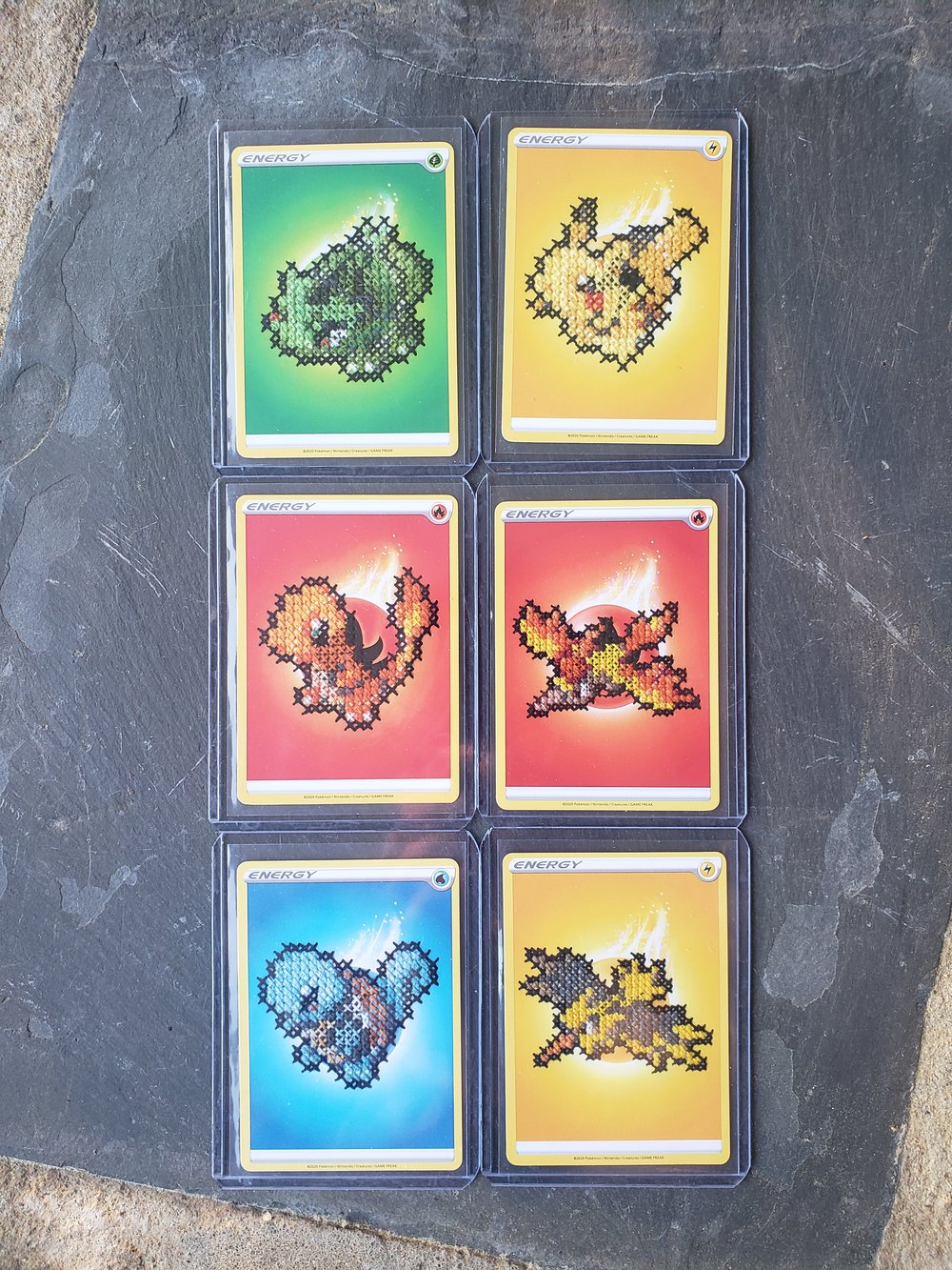 Custom Cross Stitched Card