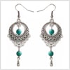 Turquoise chandelier earrings