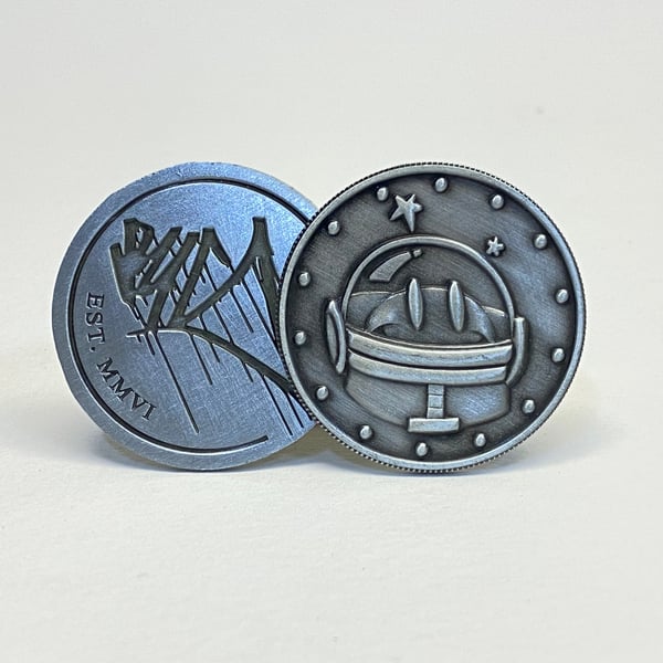 Image of Space Cadet coin Silver 