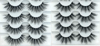 Theollylook 3Pack/15pairs of False Strip Eyelashes 