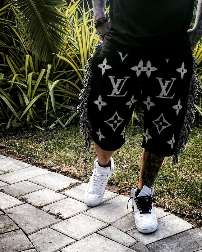 LV Blanket Shorts