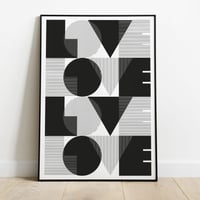 Image 1 of Love Love Love Love / giclée print