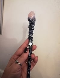 Image 3 of ROSE QUARTZ CRYSTAL WAND