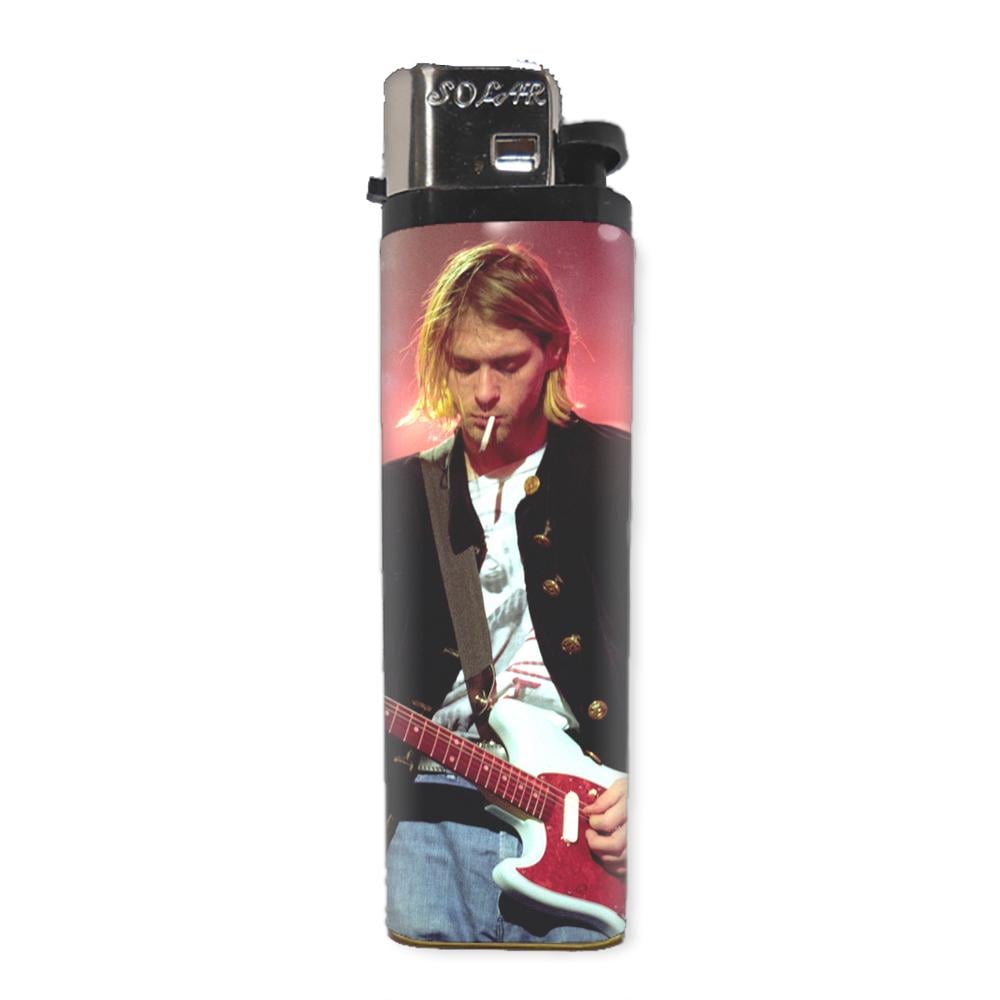 MF Doom/ Kurt Cobain/ Lemmy/ Xena 'Warrior Princess'/ Mia Wallace 'Pulp Fiction'(Lighters)