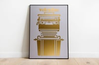 Image 4 of Valentine Typewriter / gold