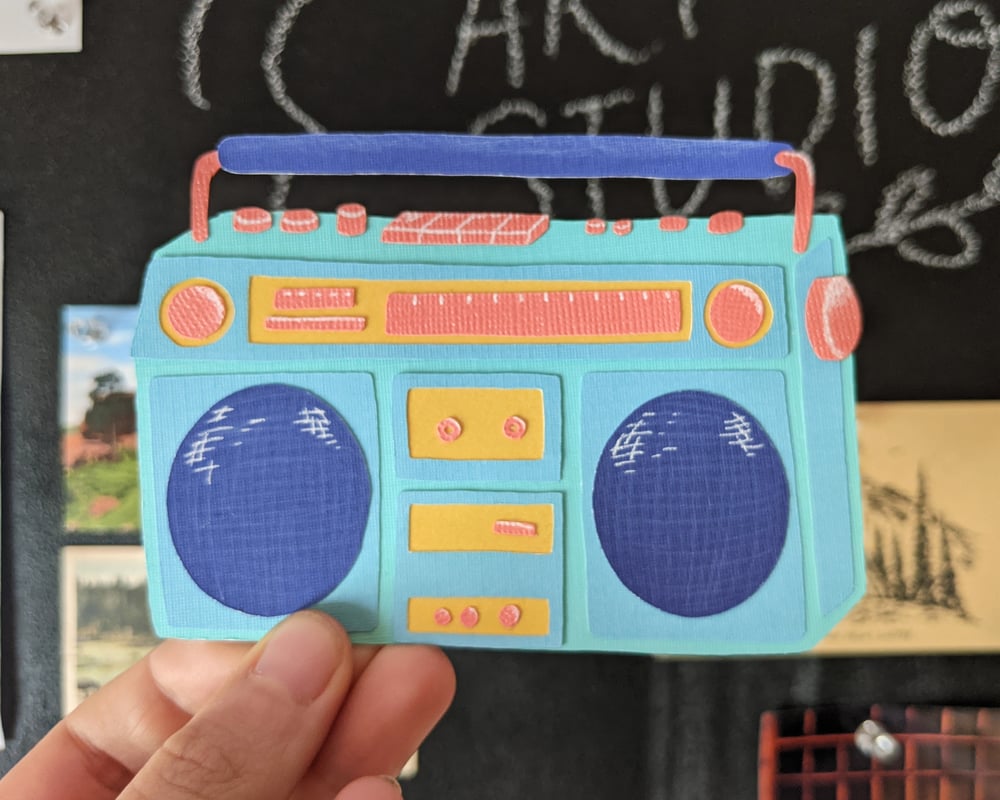 Image of Vintage Boombox