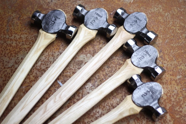 Image of Farriers Turning Hammer