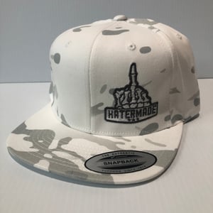 Image of SnapBack- White Camo or Solid Charcoal