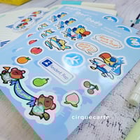 Image 2 of Animal Crossing New Horizons: Dodo Airlines Kiss-Cut Sticker Sheet