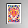 TIGER ART PRINT