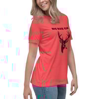Image 4 of Women's Relaxed T-Shirt, Big Buck Club T-Shirt | Deer Hunting Graphic Tee