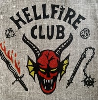 Image 3 of Hellfire tote bag 