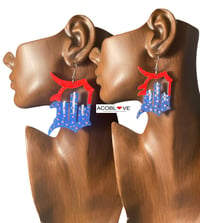 Image 4 of 4th Of July Detroit Earrings 