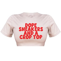 Dope Crop T-shirt 🔥