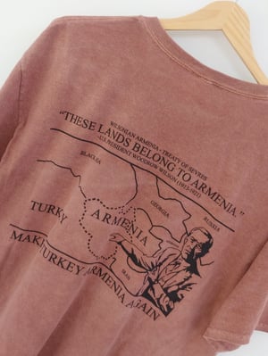 Image of Wilsonian T-shirt - Tuff Red (Stonewashed)