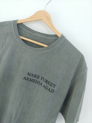 Image of Wilsonian T-shirt - Zeitun Green (Stonewashed)