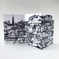Edinburgh concertina card