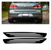 Image 1 of X2 Vw Golf Mk6 Gti and Gtd reflector overlay sticker decal 