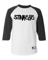 Image 2 of Graff Font Baseball Tee