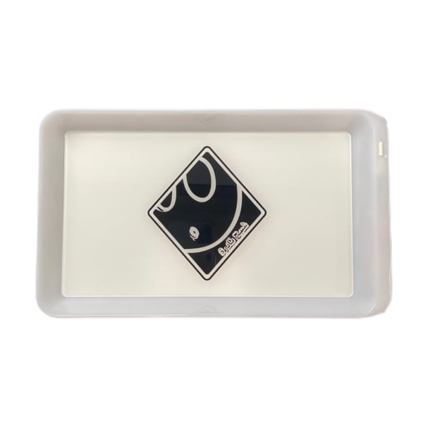 Image of Ghost Rolling Tray in White