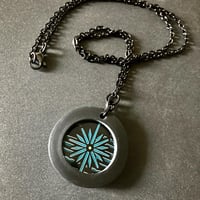 Image 2 of CRAFTED | Mini Spot Necklace with Upcycled Stone Brewing Can Artwork
