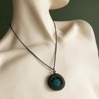 Image 3 of CRAFTED | Mini Spot Necklace with Upcycled Stone Brewing Can Artwork