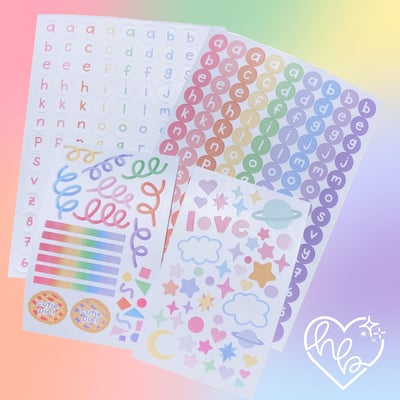 Image of DECO STICKER SHEETS!