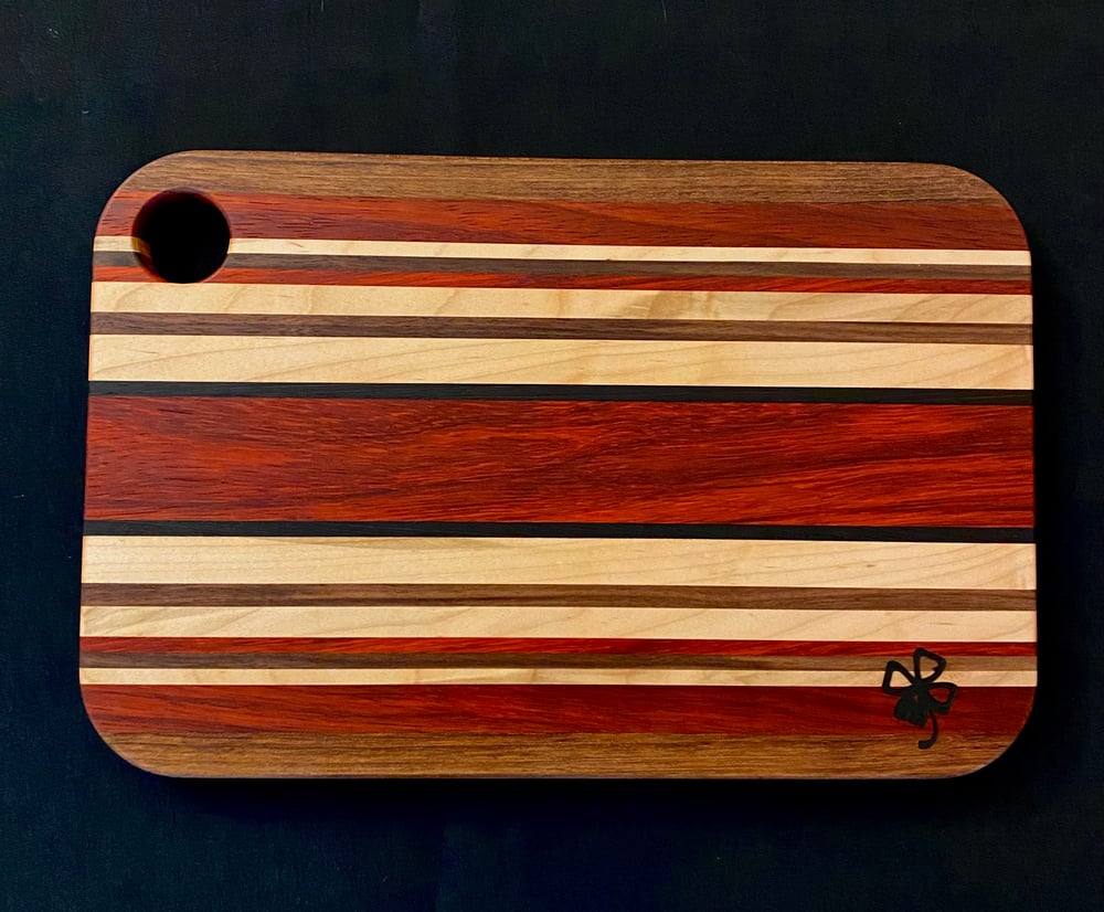 Image of Exotic Striped Curved Board