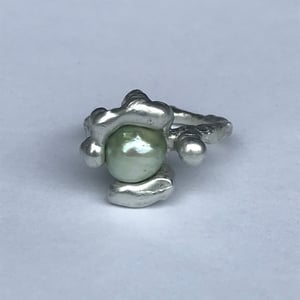 Synergy Blue Pearl Ring | Size 8.5