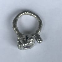 Image 2 of Orbit Purple Pearl Ring | Size 6
