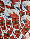 Trippy Aku Aku Sticker
