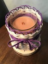Jar candle basket