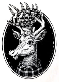 Image 5 of I have a gift for you, deer! T-shirt (B2)