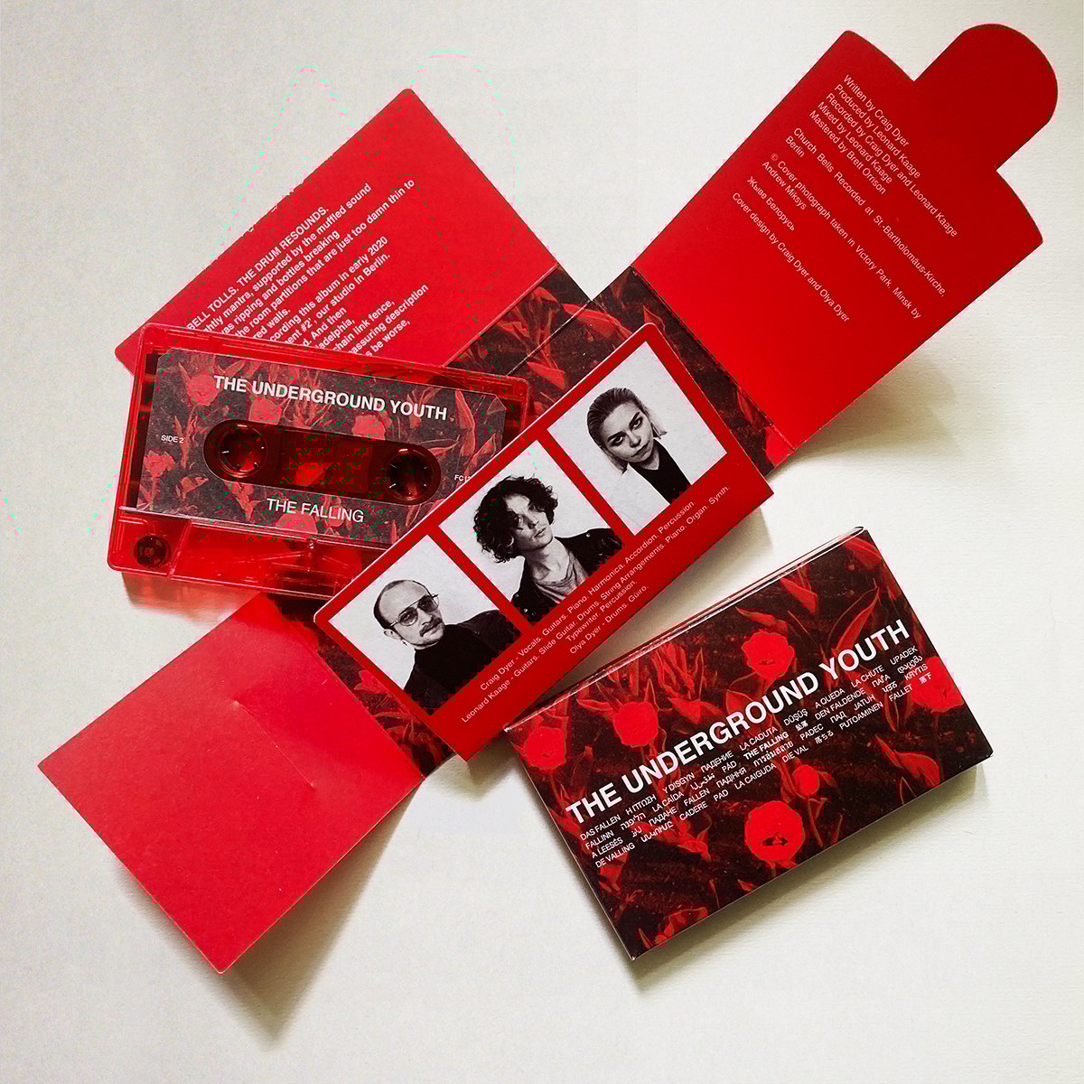 Image of The Underground Youth 'The Falling' Cassette