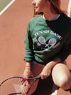 Sweat Vert Sapin Tennis gang le