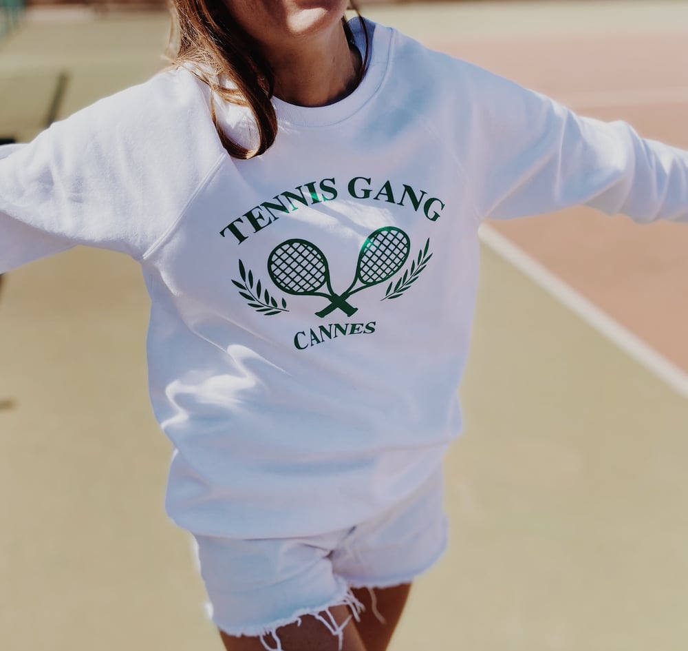 Image of SWEAT BLANC Tennis Gang