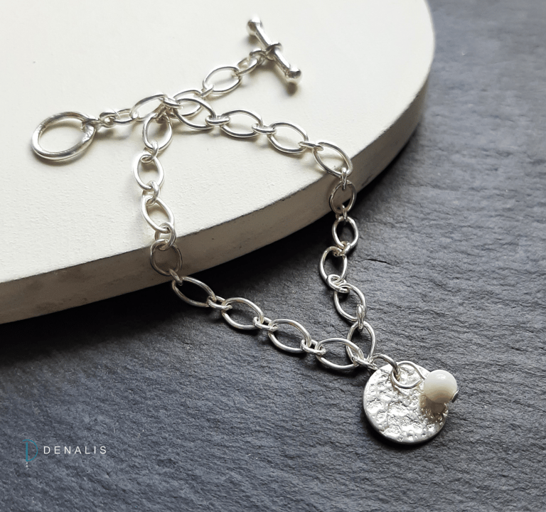 Cecily sterling silver charm bracelets