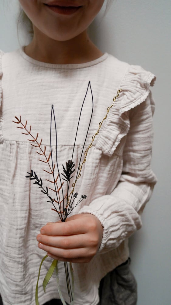 Image of Petit bouquet d'herbes folles esprit champêtre