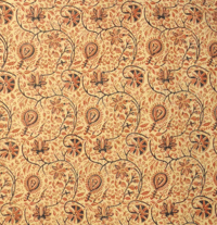 Image of Blossoms and Pomegranates in Salmon Blue Shade