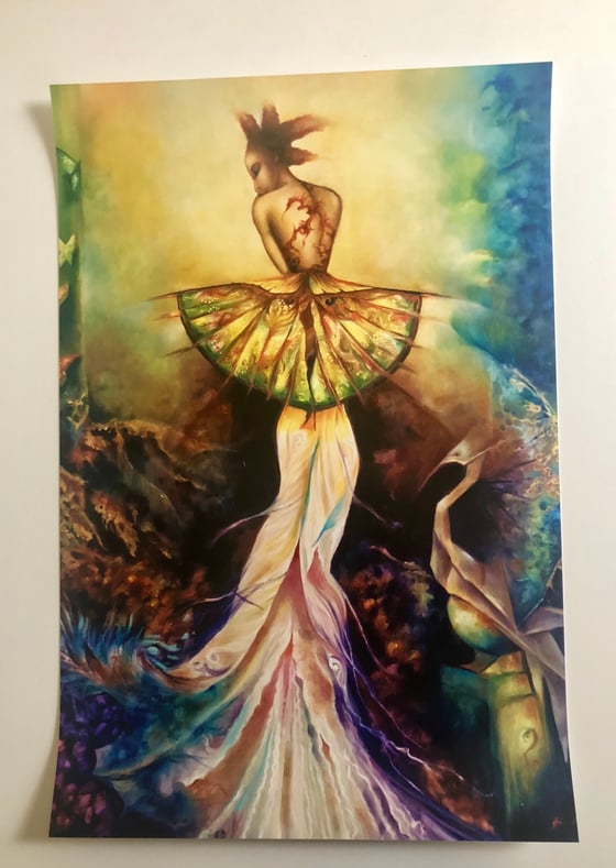 Image of “The Origami Dream”/12x18 PRINT Signed by Artist