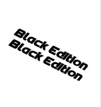 X2 Black Edition Stickers 