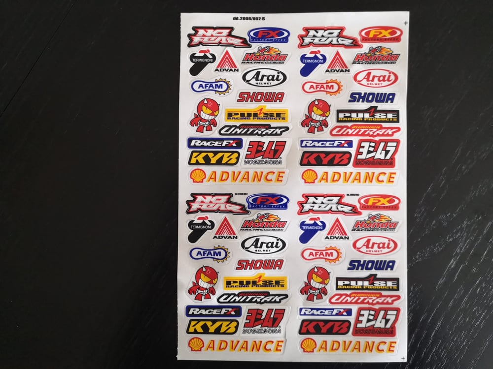 Image of Decal Sheets