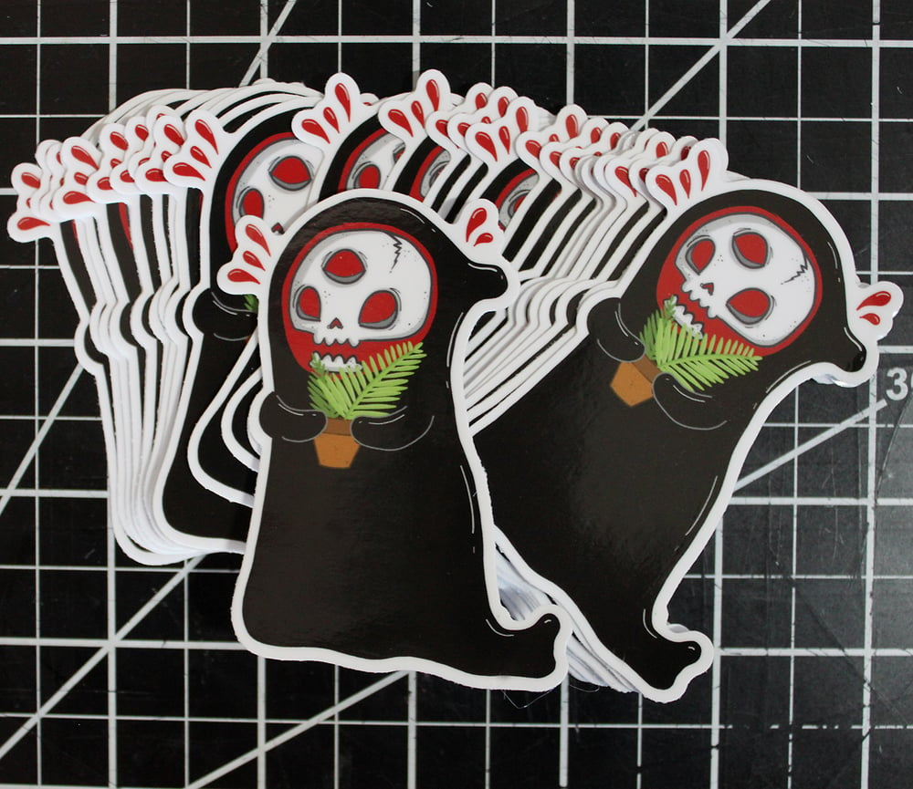 Grim Reaper Sticker