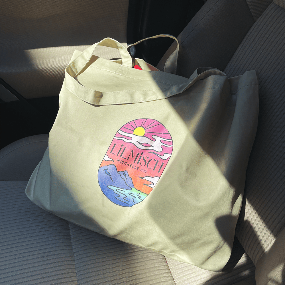 Organic Cotton Tote Bag: LILMISCH