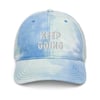 Keep Going Tie Dye Hat (Sky Blue/White)