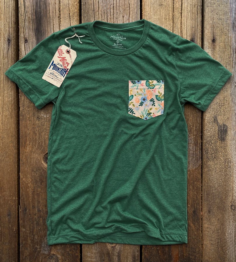 Image of Pocket Tee | Grass Green